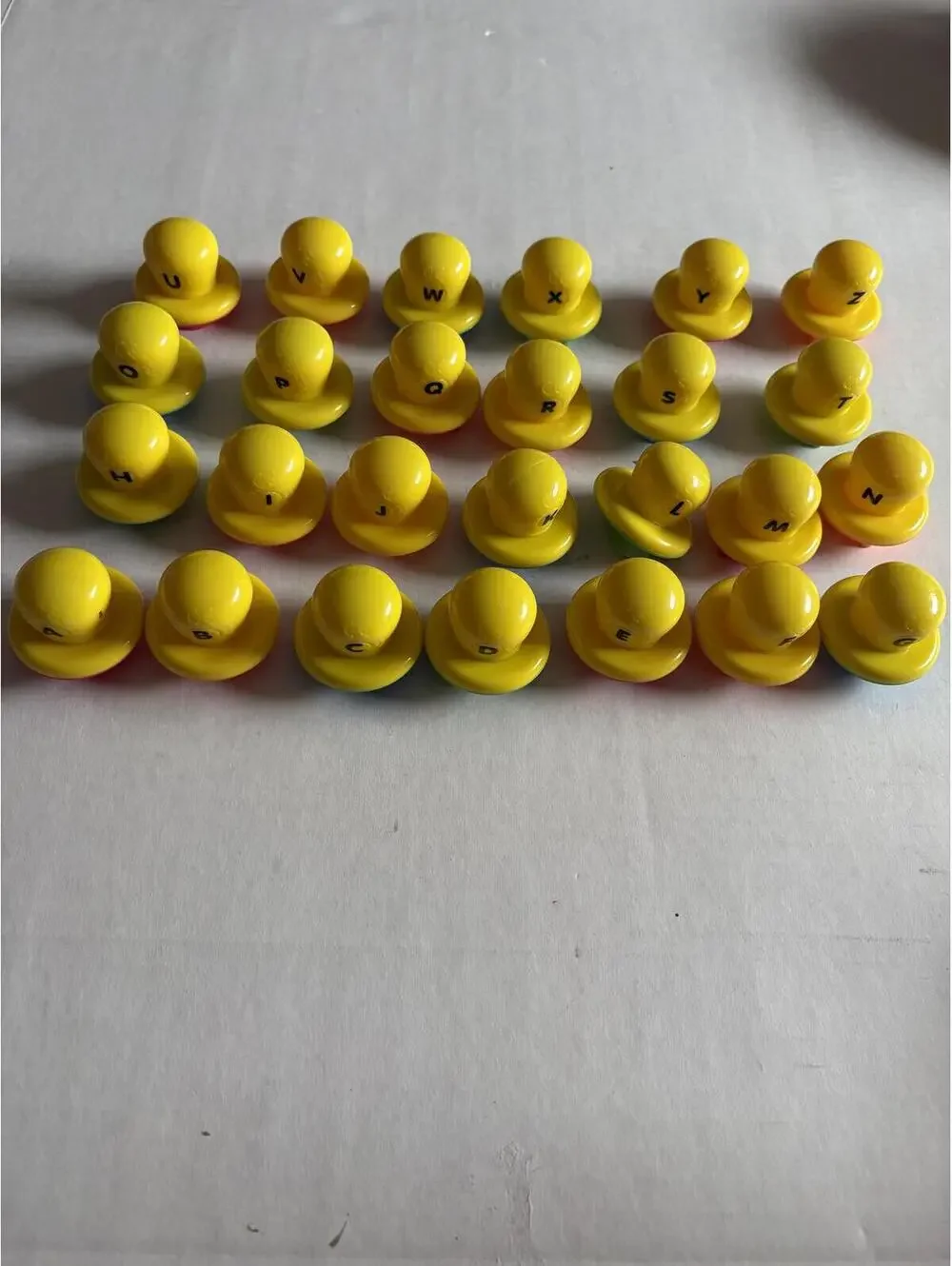 Play doh letters